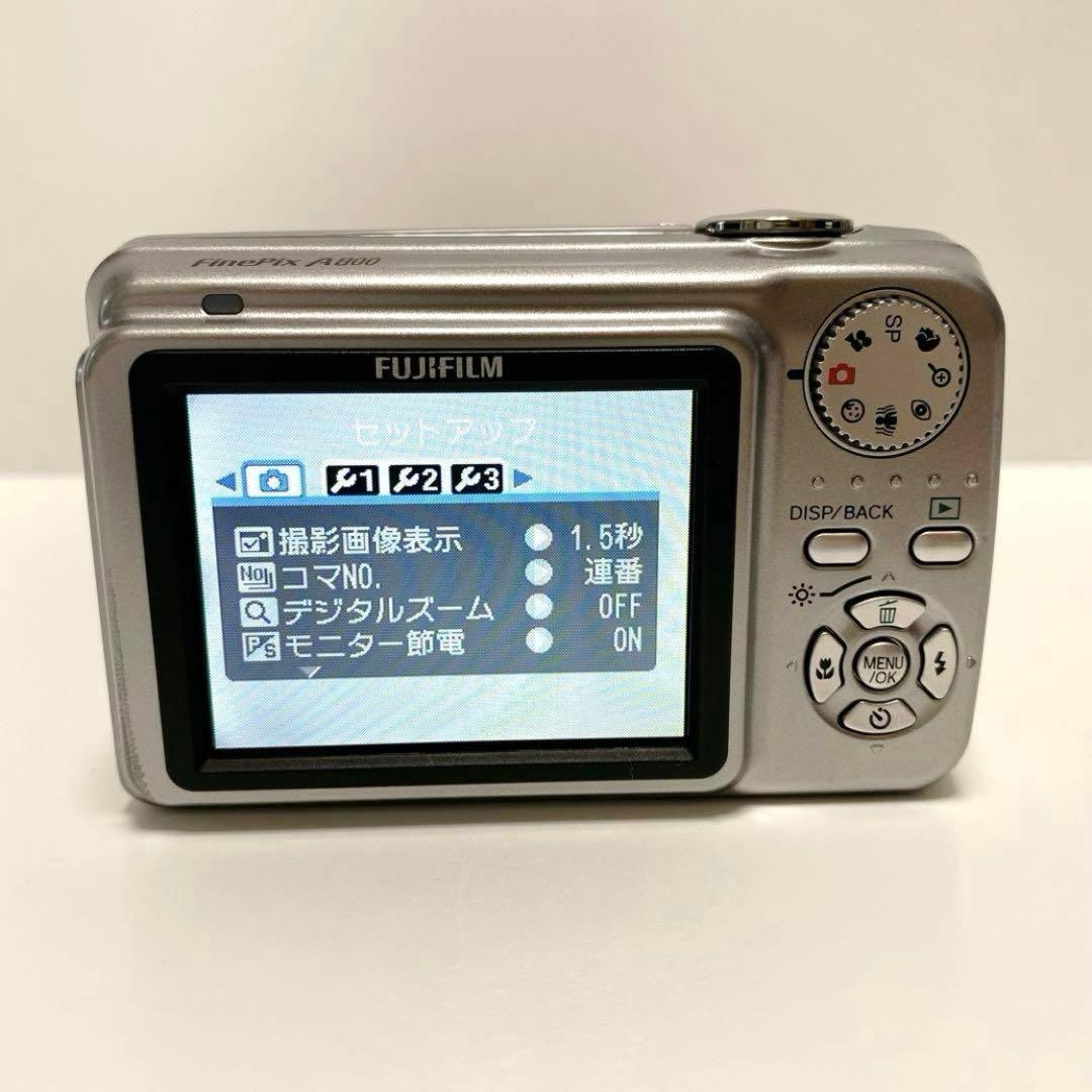 動作品✨FUJIFILM Finepix A800 デジタルカメラ 単三電池
