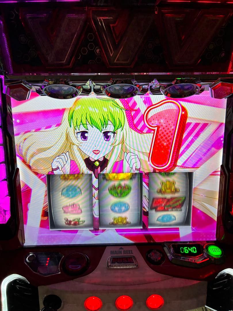 スマスロ実機パチスロ革命機ヴァルヴレイヴデータカウンター対応スマスロユニット付き