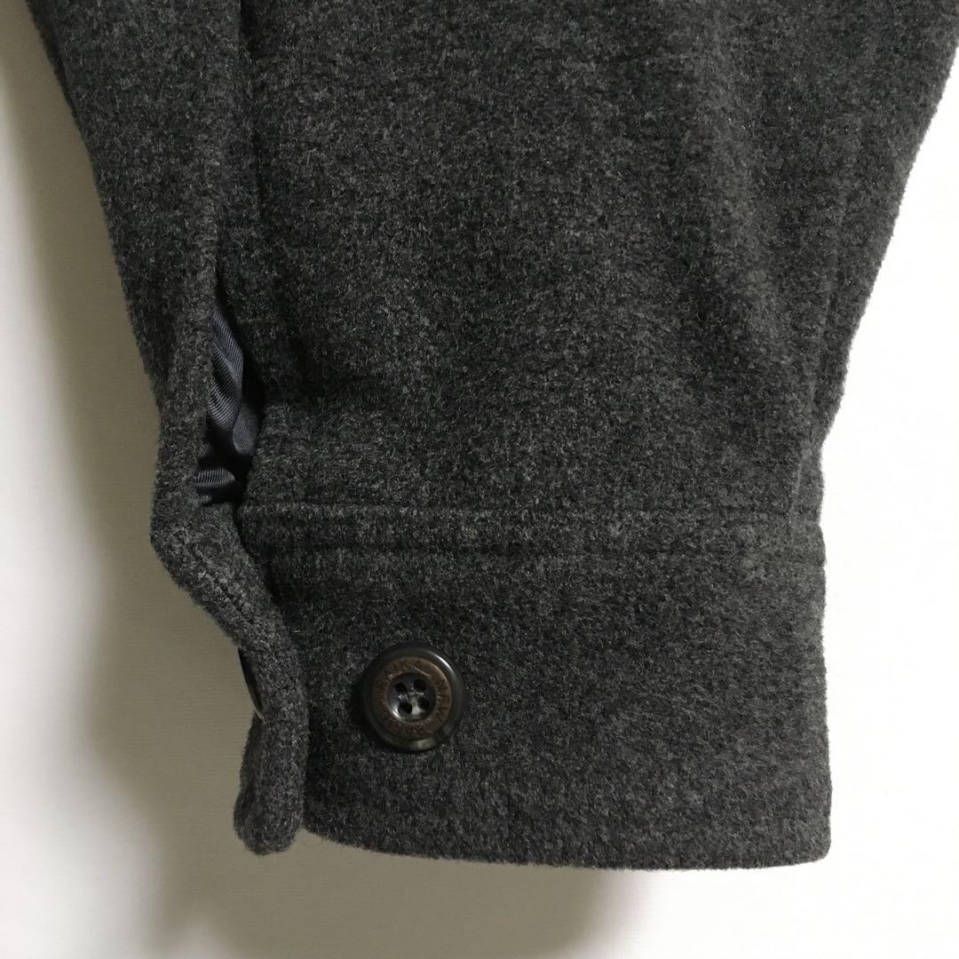 レトロ 古着 ショールカラー ウールジャケット メンズL 日本製 90s