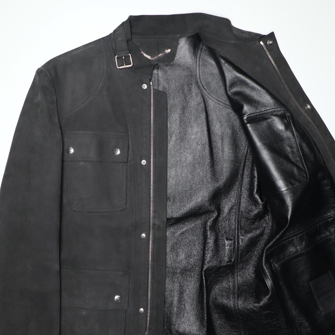 Berluti 国内正規品 19AW カーフスキン ヌバック レザージャケット