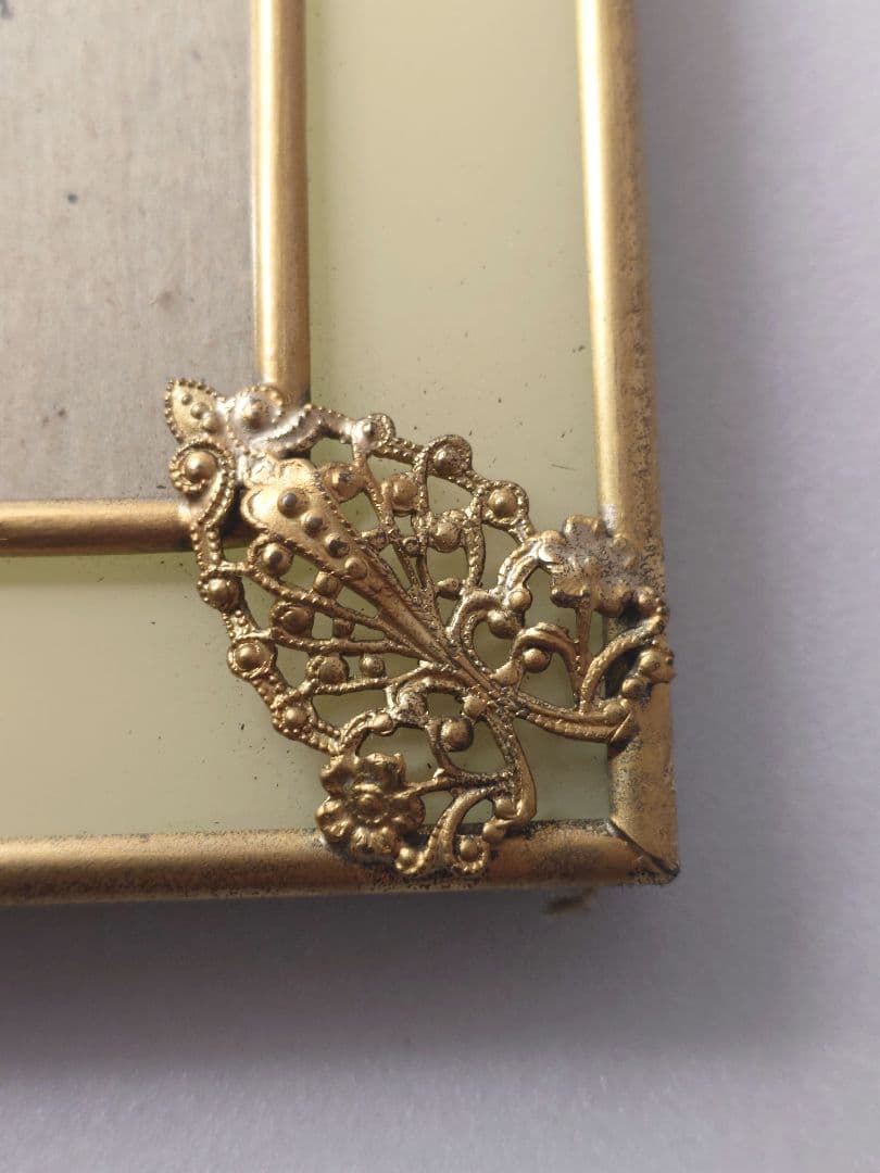 アンティーク 真鍮 額縁 装飾 ヴィンテージ