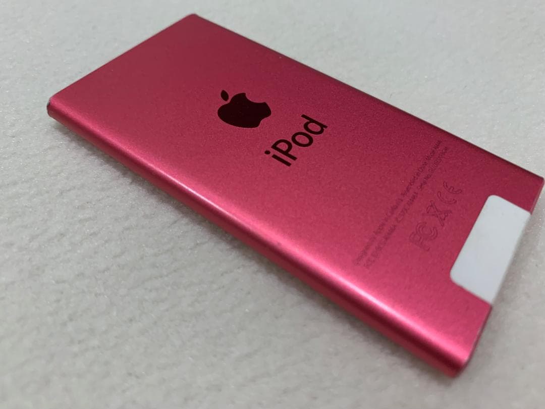 【美品】Apple iPod nano 第7世代 16GB ピンク