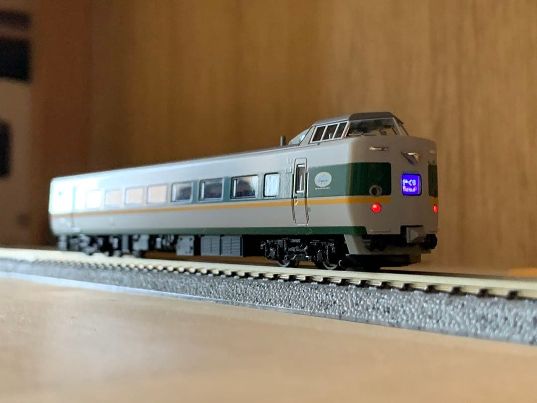 KATO 381系 やくも リニューアル編成 基本+増結+増結編成走行対応