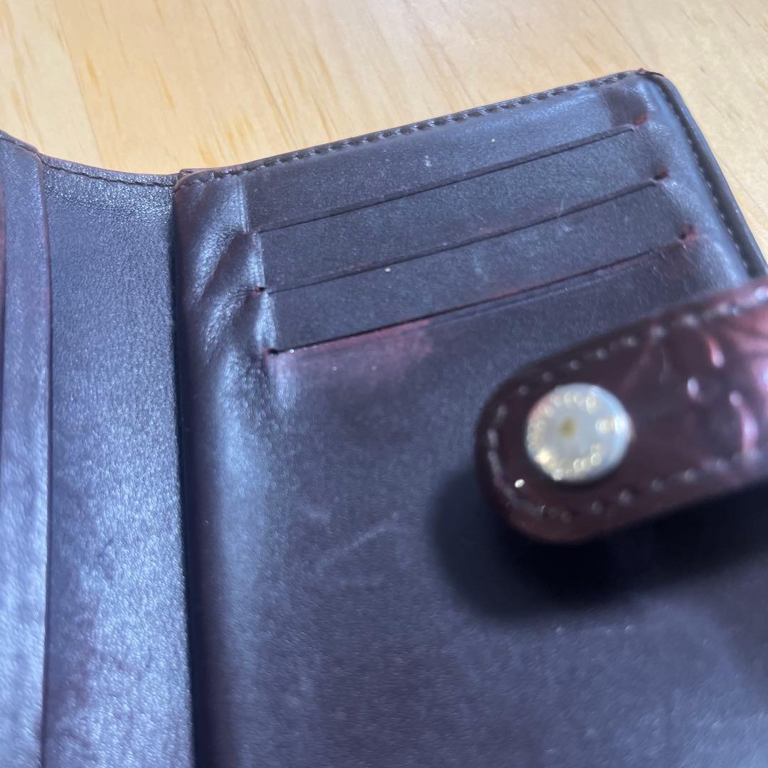 Louis Vuitton 二つ折り財布 ワインレッド