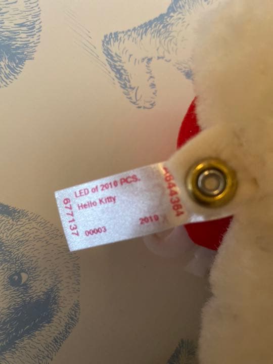 【シリアルNo.3】steiff シュタイフ キティ コラボ