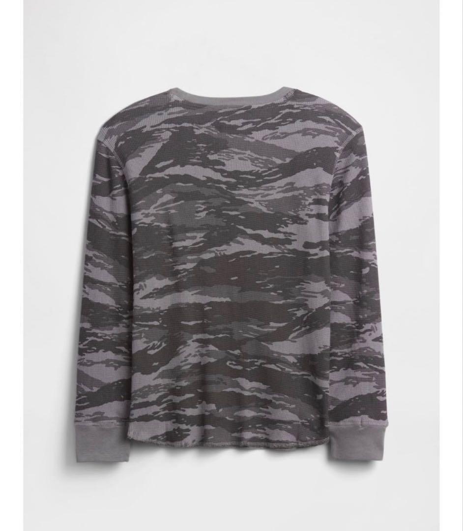 gap キッズ　迷彩　サーマル　ロンt 160 xxl相当　売り切れ　ストリート