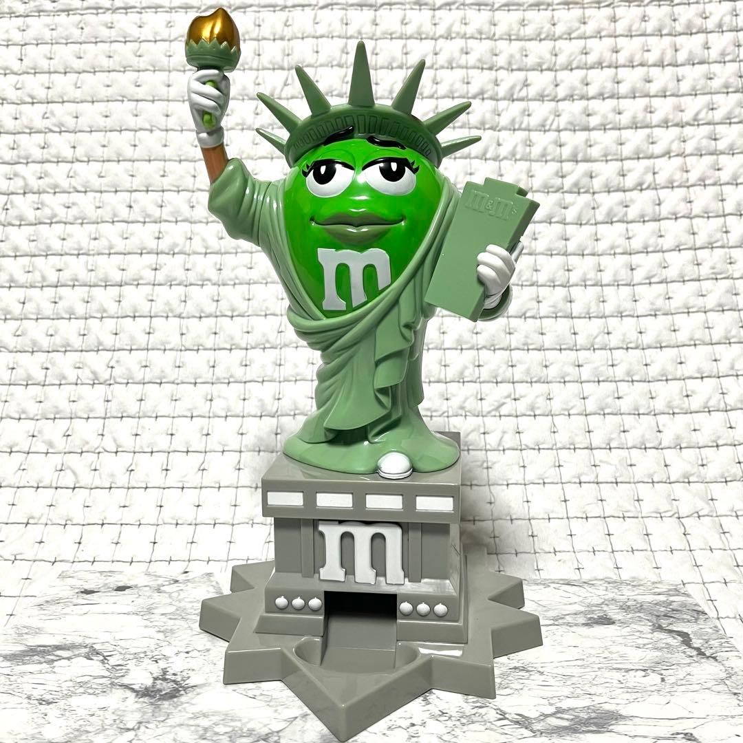 m&m's ディスペンサー グリーン ヴィンテージ 自由の女神 NY USA