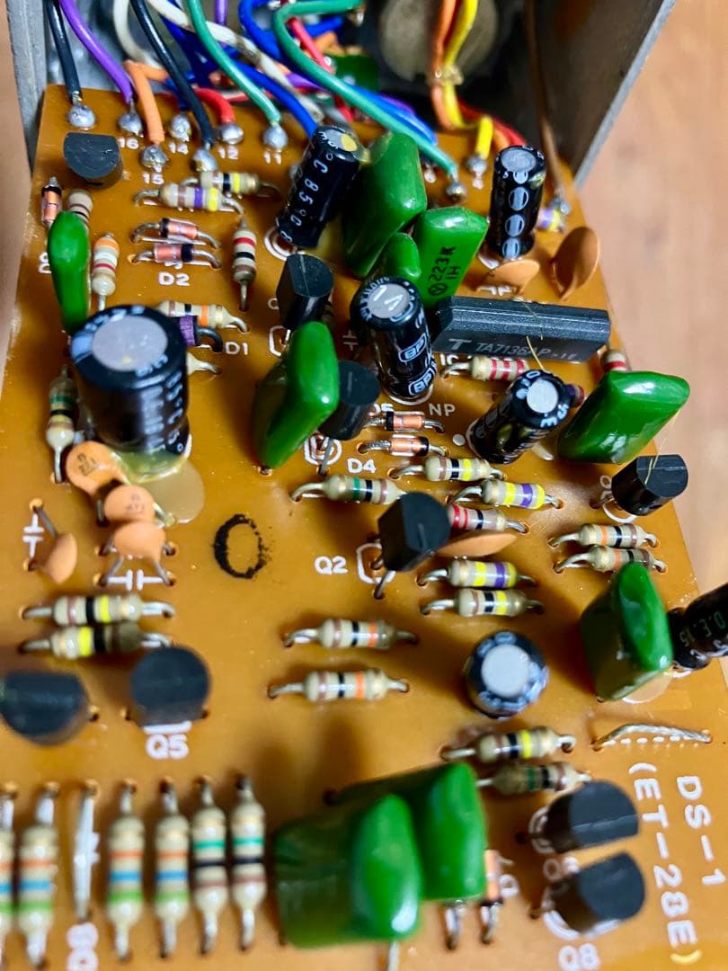 1981年製 BOSS DS-1 TA7136AP 全角ハイフン ACA電源