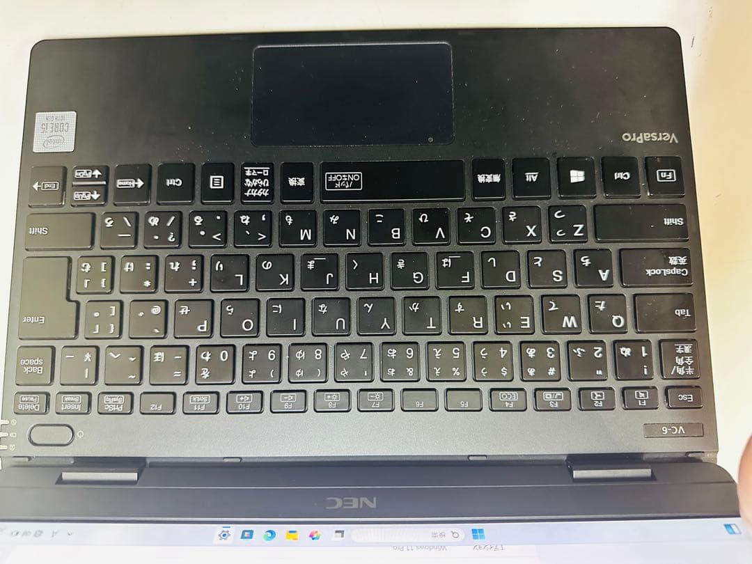 ②i5 第10世代超薄型NEC12.5型Windows11ノートパソコンVC-6