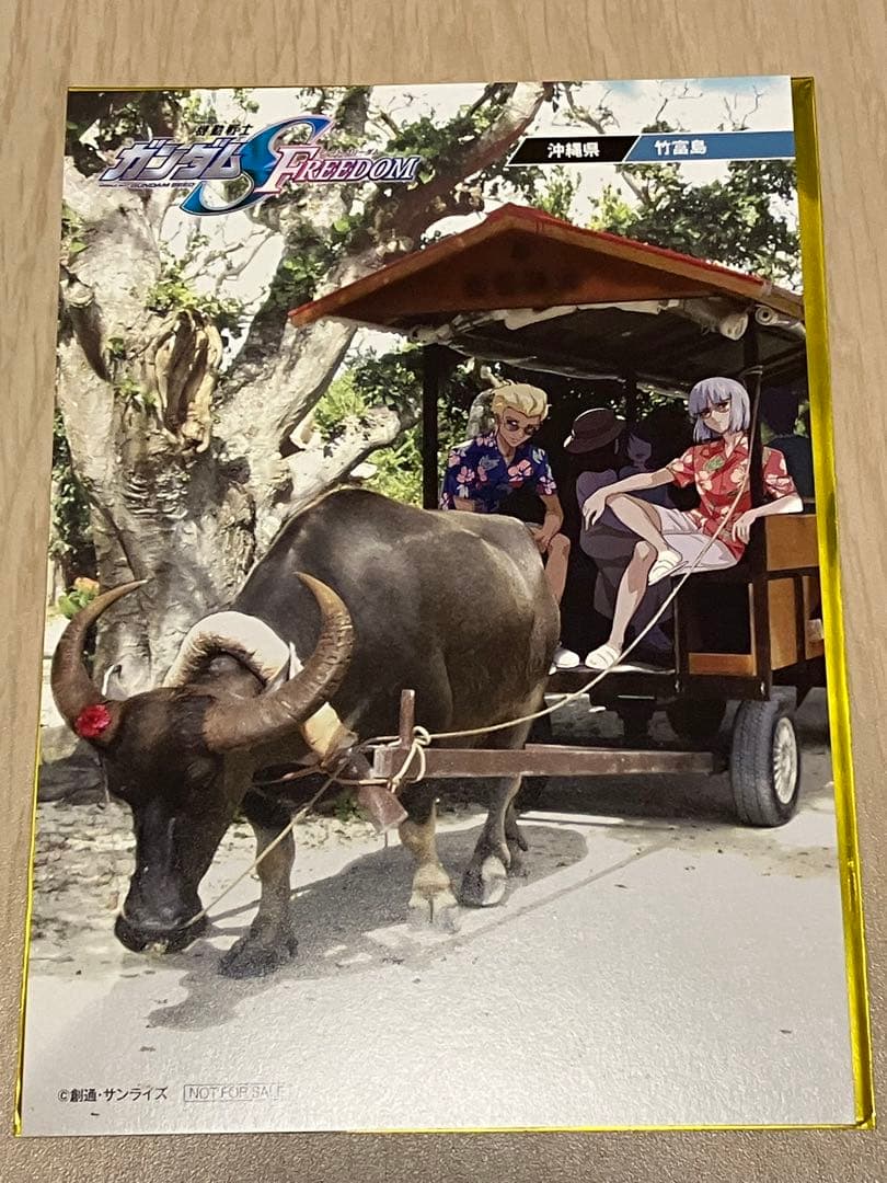 ガンダムSEED FREEDOM 映画　特典　ご当地ポストカード 沖縄