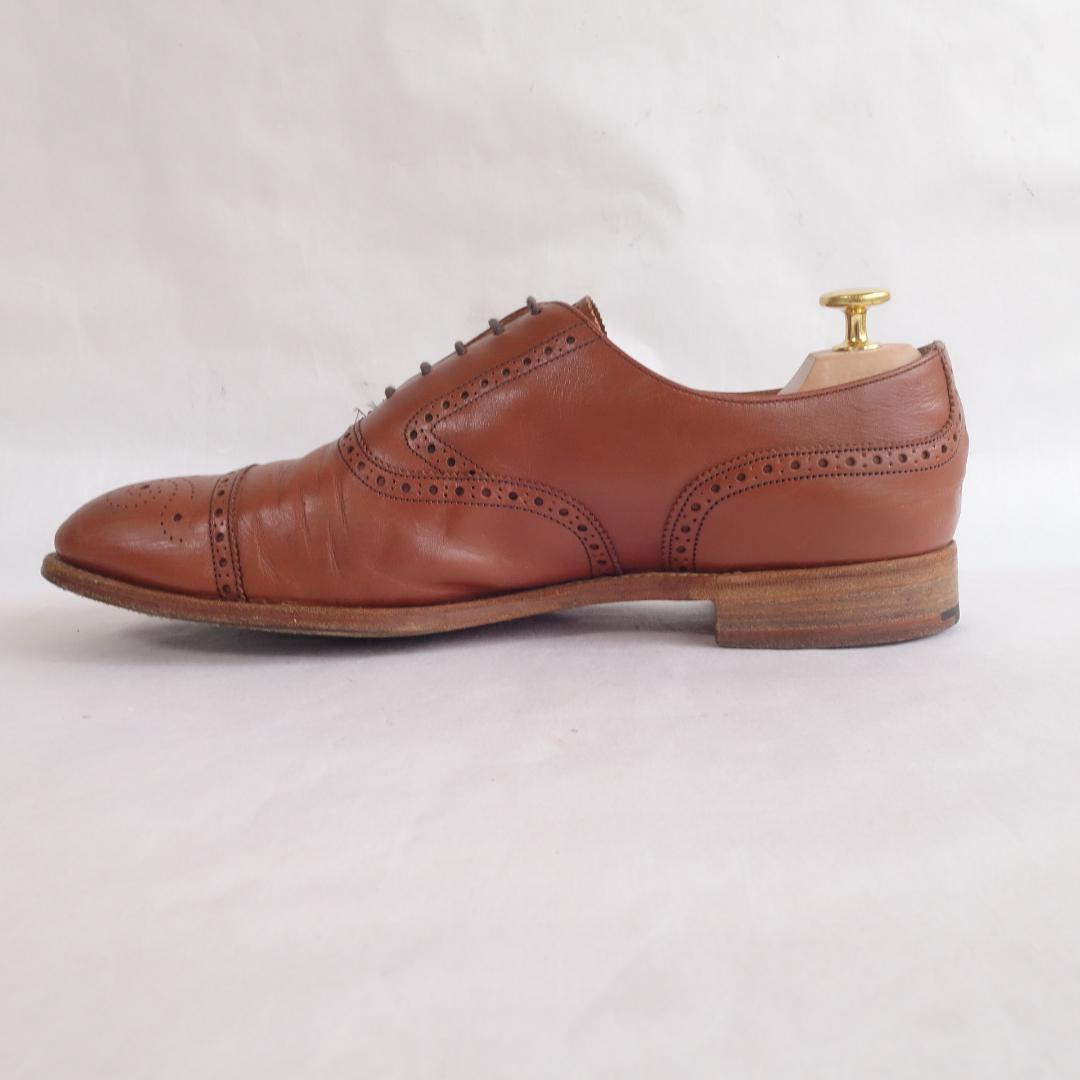 ☆送料無料☆美品☆チーニー茶靴 28cm 幅広☆イギリス製