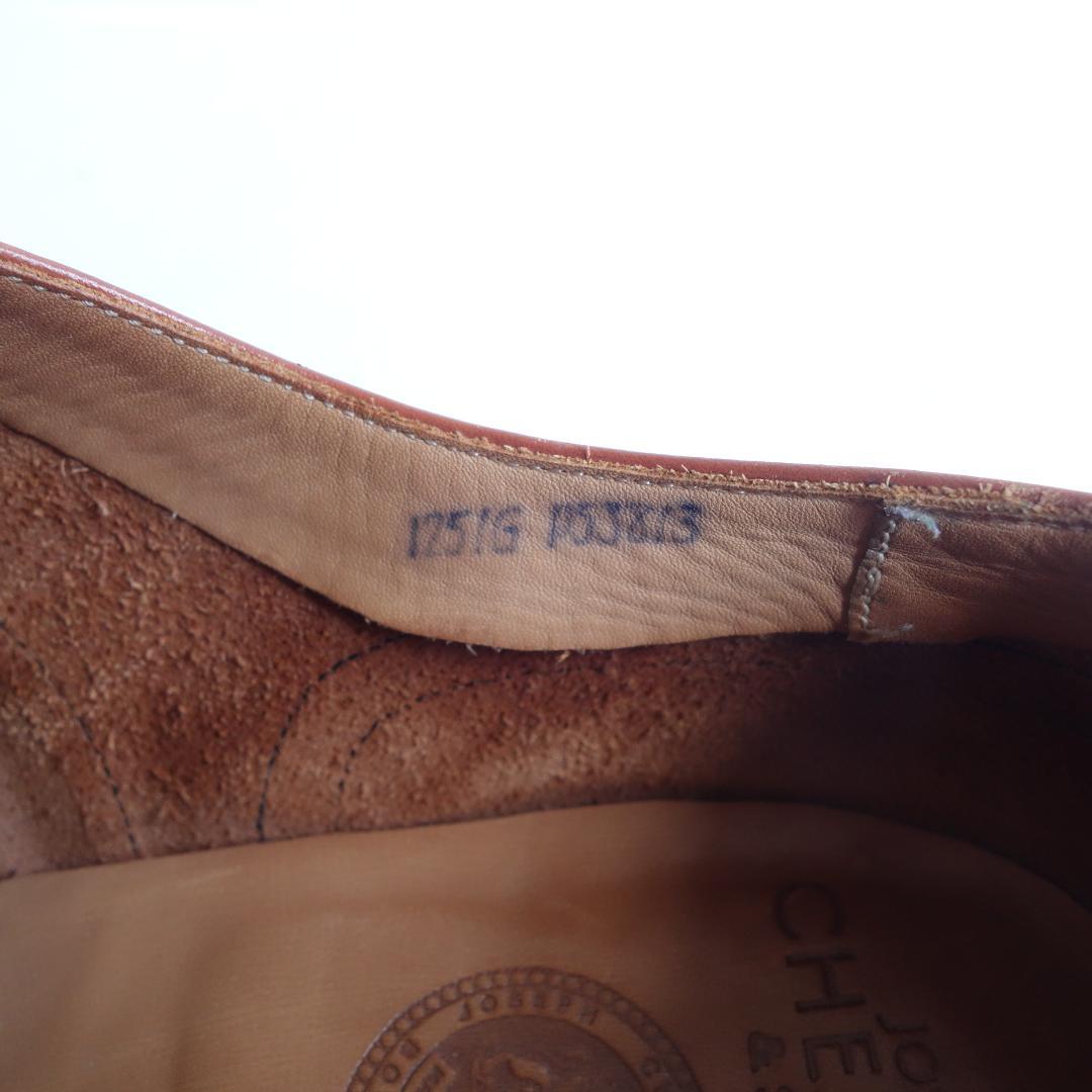 ☆送料無料☆美品☆チーニー茶靴 28cm 幅広☆イギリス製