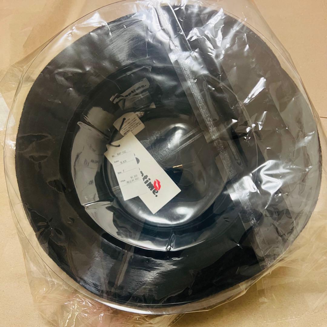 メルトンハット ブラック naptime Nissy ナップタイム