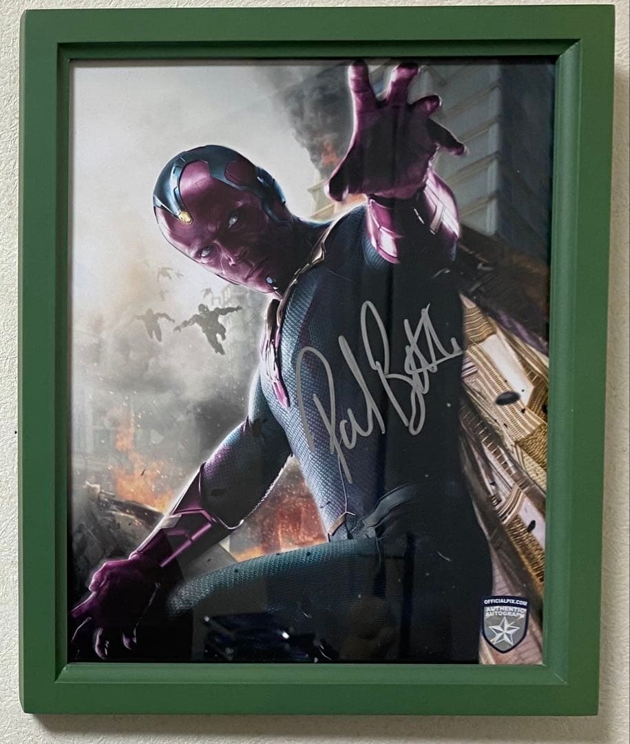 ポール・ベタニー　直筆サイン