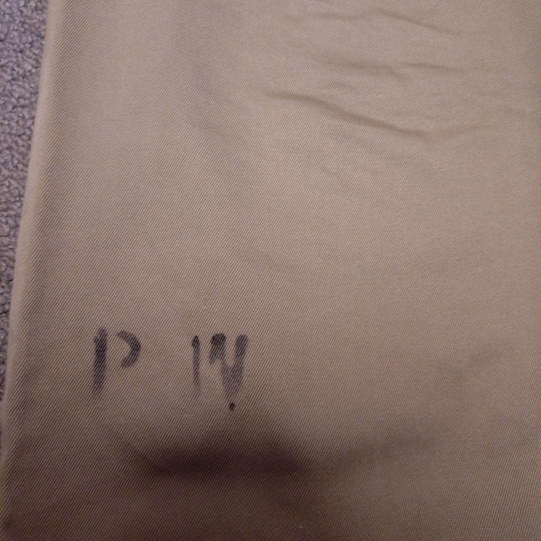 50s ヴィンテージ PW 45カーキ　チノパン　us army 40s 米軍