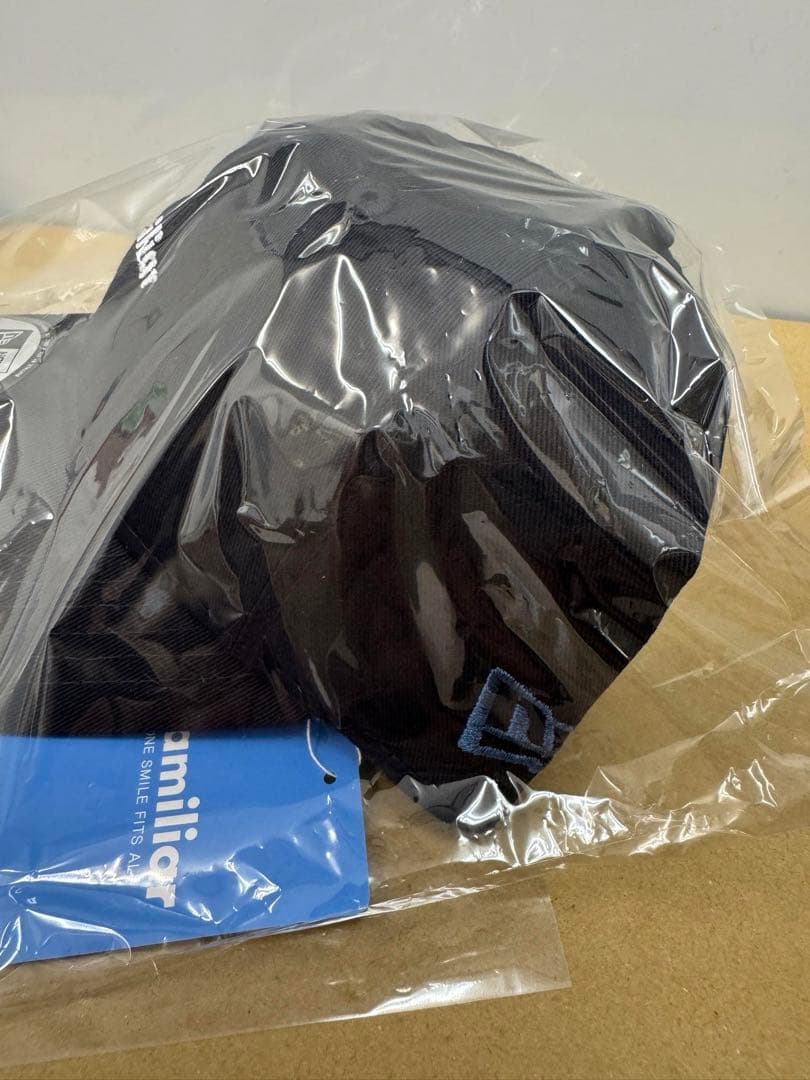 ファミリア　ニューエラ　帽子 (大人＋キッズ) 2点セット　ネイビー