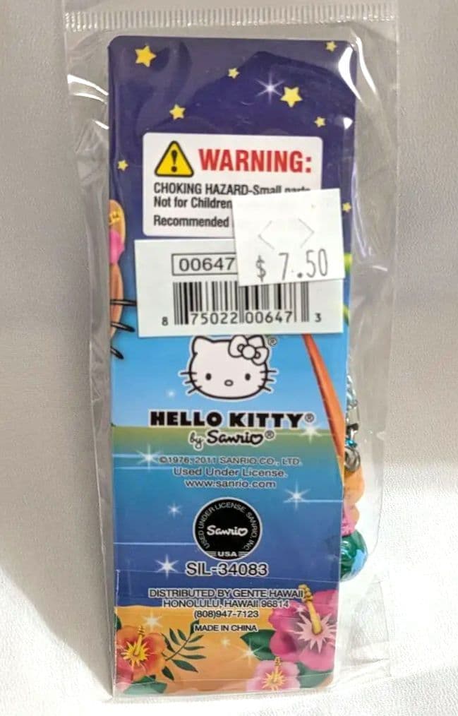 J*_様 日焼けHello Kitty ハワイ Go Green! 根付　201