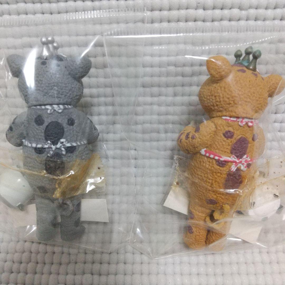 レア未開封タグ付き〈怪獣ブースカ〉円谷ミニソフビ/鍵/キューピー/ライターケース