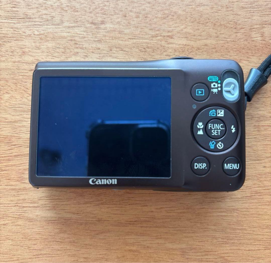【動作確認済】Canon IXY コンパクトデジタルカメラ ブラウン ケース付