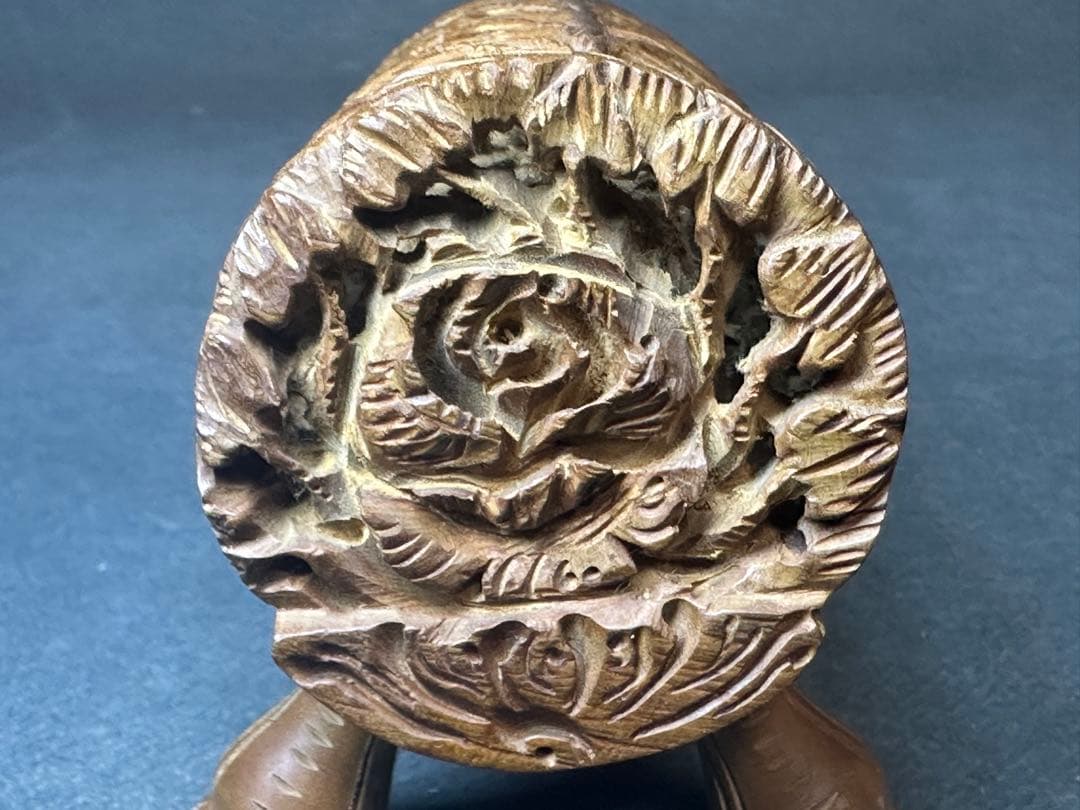 インド　白檀　木彫り　仏教美術　仏像 骨董 木像　木製　仏教　密教　置物