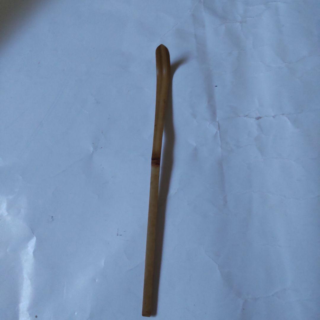 nanayo茶杓 紫野 大徳寺 細合喝堂 作 銘『清友』共箱 茶道具 新品