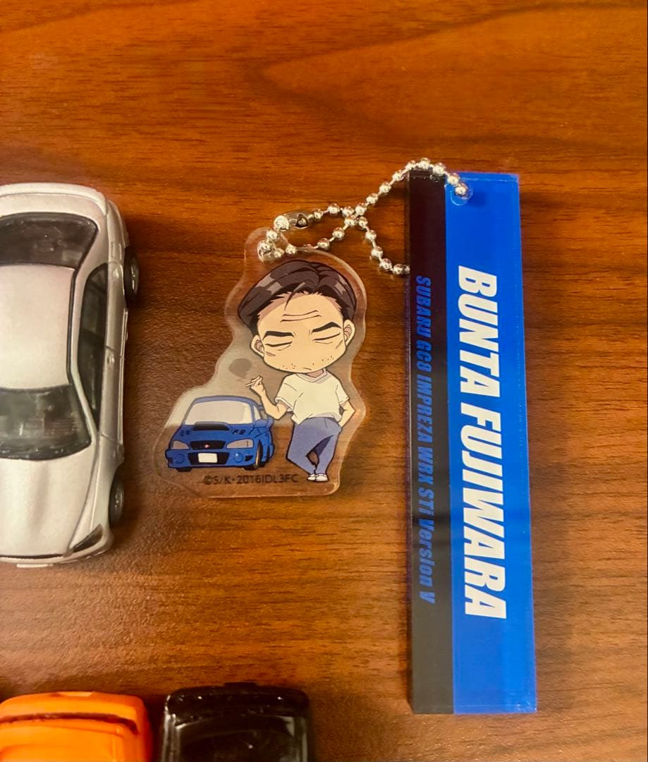 頭文字D トミカ ミニカーコレクション マスコットキーホルダー セット