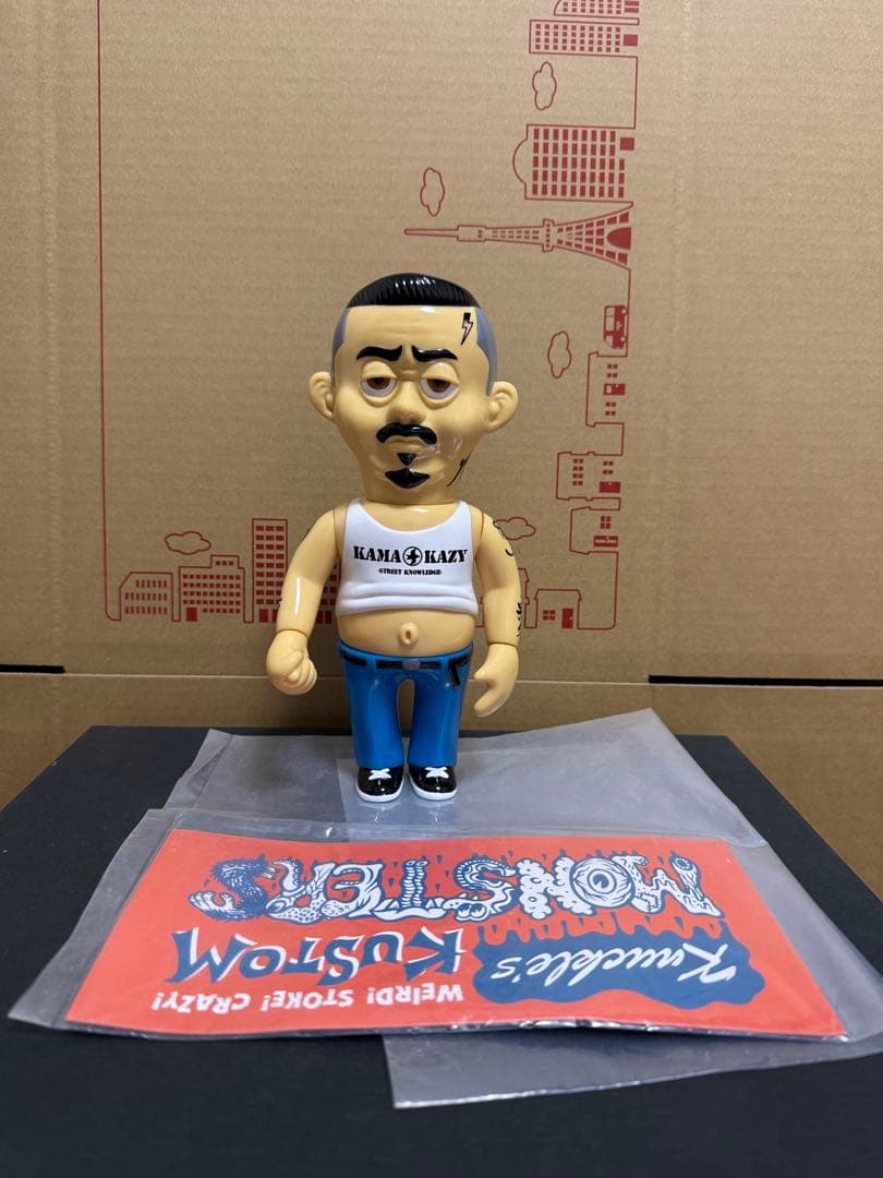 ソフビ　G-CUE x HEADLOCKSTUDIO ヘッドロックスタジオ