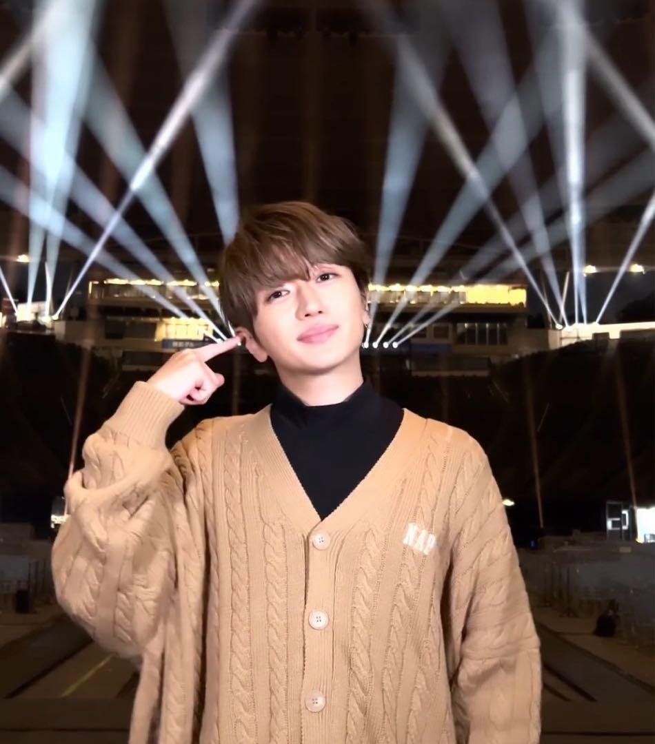 ナップタイム　naptime. Nissy 西島隆弘　カーディガン　ブラック