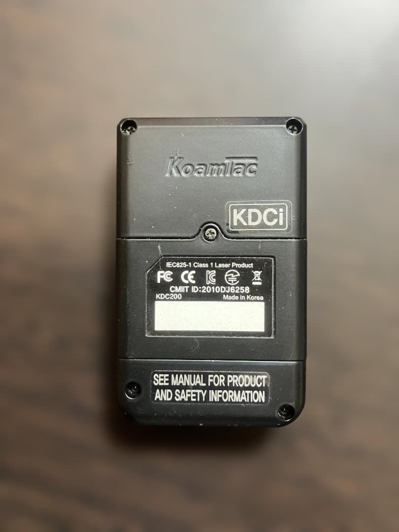 KDC-200 バーコードリーダー USB接続