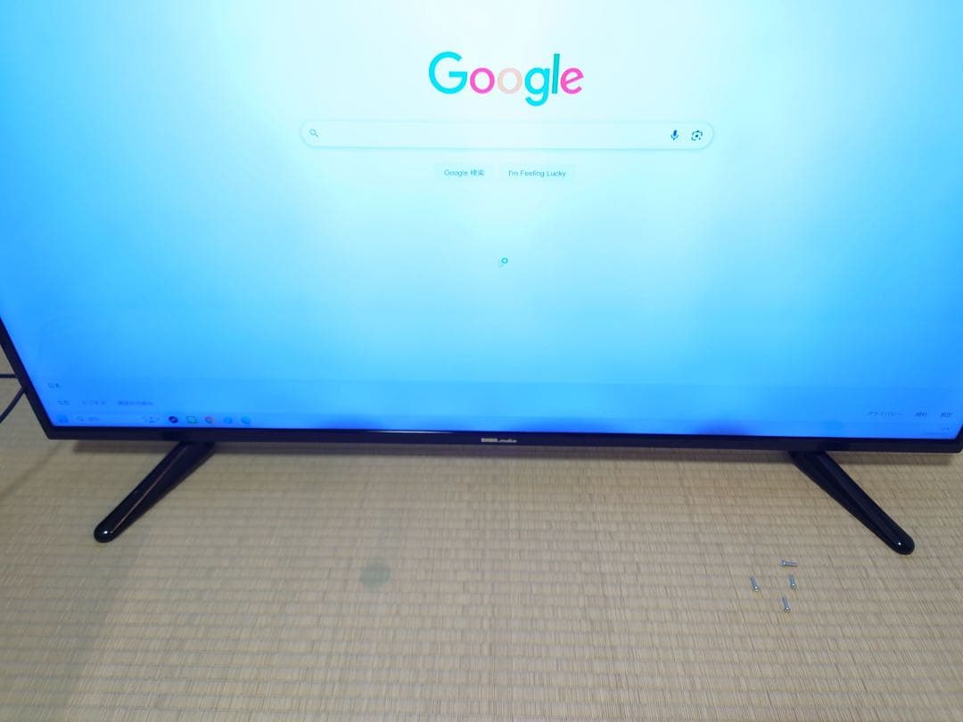 【tanakami】DMM.make 50インチ 4Kモニターディスプレイ