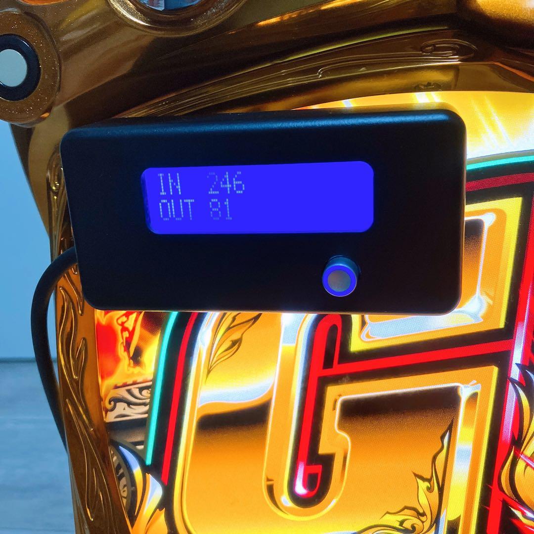 ミリオンゴッド 凱旋　スロットマシン　不要機　データカウンタ付き！