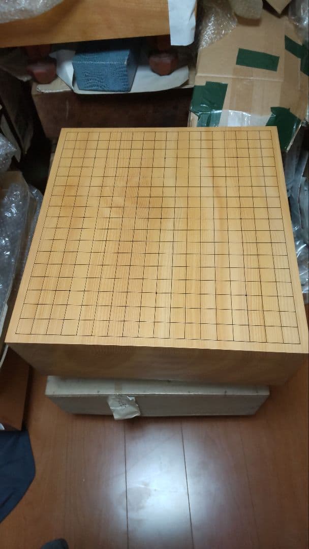 最終価格！宮崎県日向産脚付き碁盤5.5寸　新品未使用品