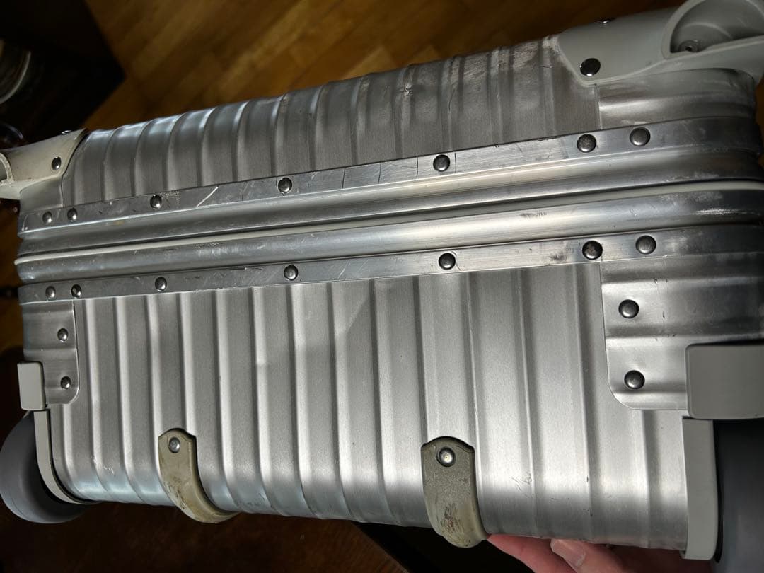 【内装極美品】RIMOWA RE-CRAFTED Check-In M アルミ