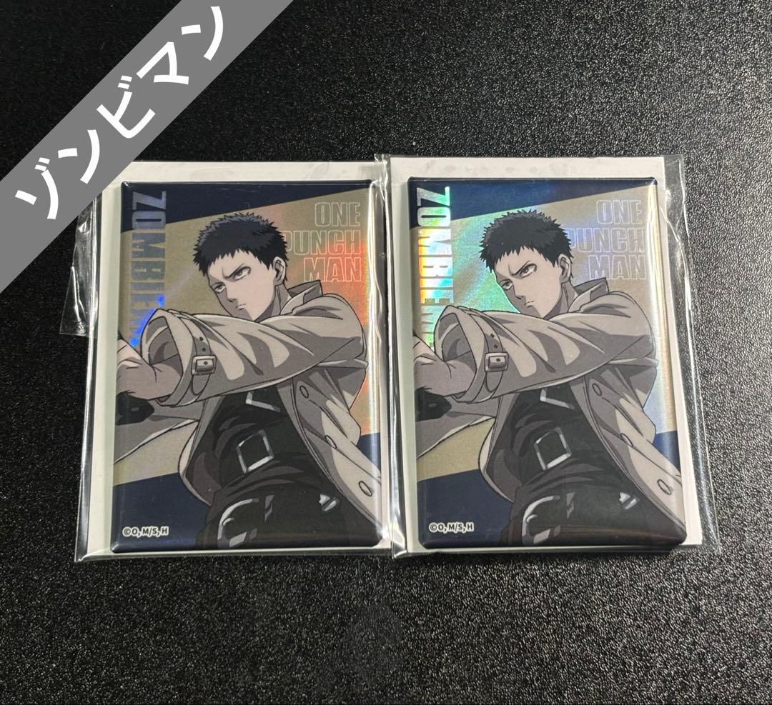 ワンパンマン　缶バッジ　ホログラム缶バッジ　ゾンビマン