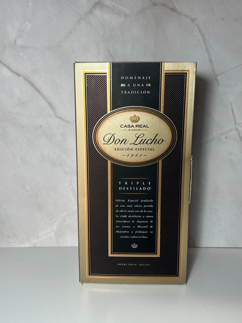 ボリビア産蒸留酒「Casa Real Don Lucho シンガニ 750ml」