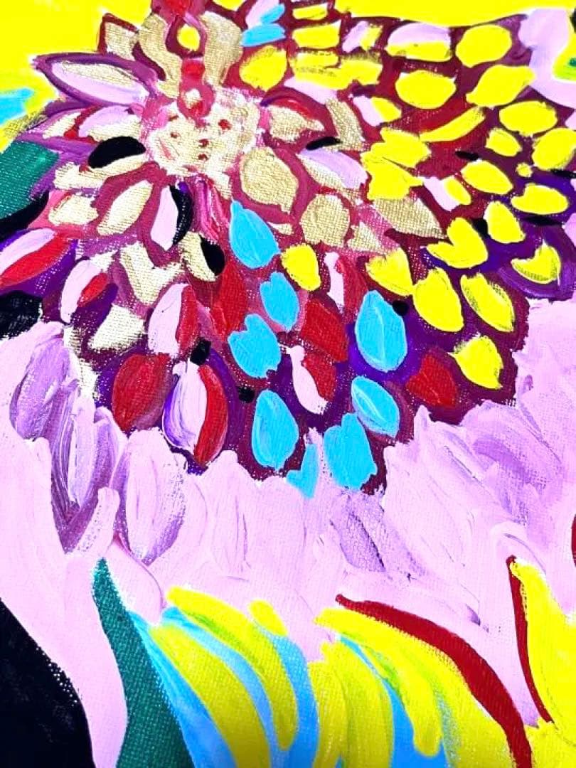 絵画　Dahlia