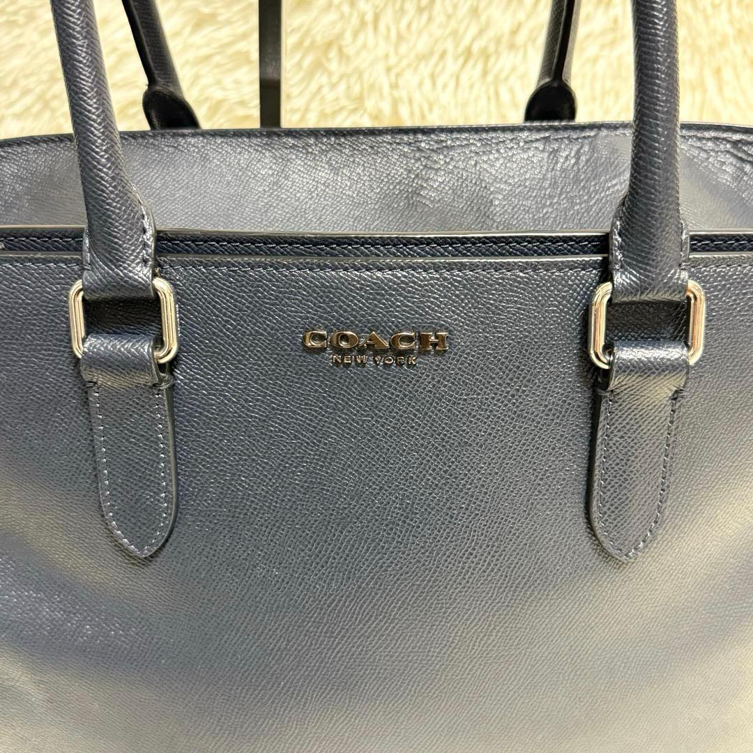 COACH コーチ ベケット BECKETT C2842 A4 トートバッグ 紺