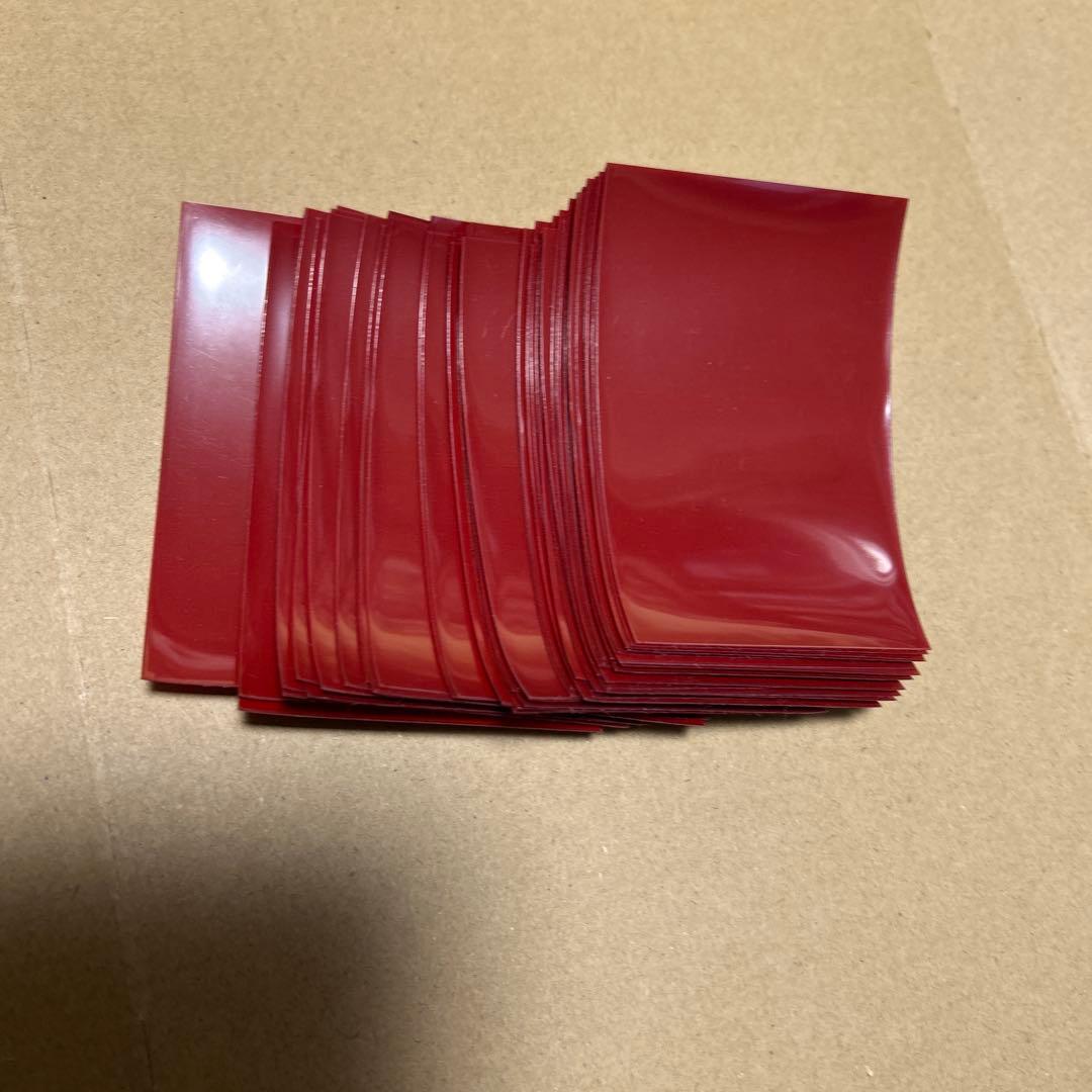 遊戯王 TOP1000 2011 赤 スリーブ 50枚