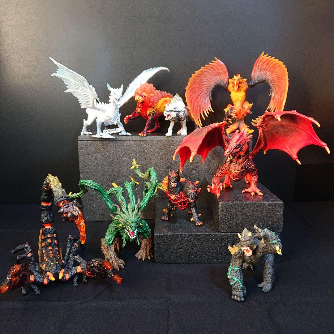 シュライヒ エルドラド 人形 フィギュア ドラゴン スコーピオン イーグル