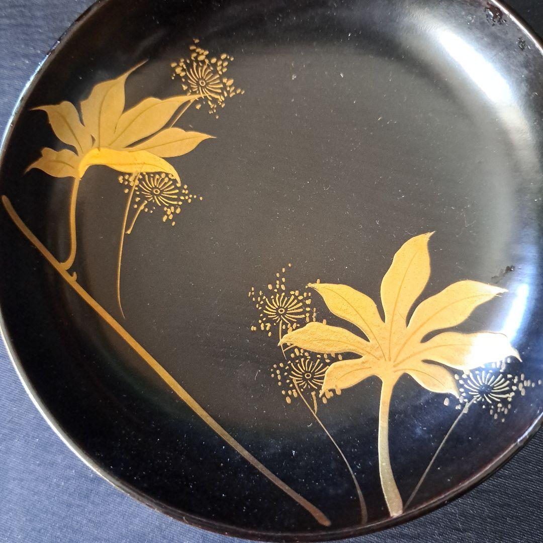 「輪島のお椀(わん)をお正月に！」金蒔絵(きんまきえ)漆器 4客セット 骨董アン