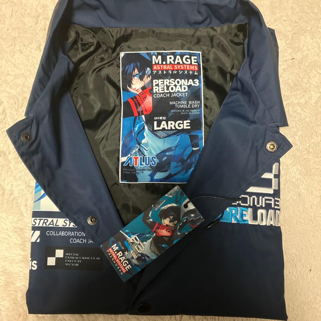 【米国・カナダ限定】M.RAGE PERSONA3 ジャケット ペルソナ3 L