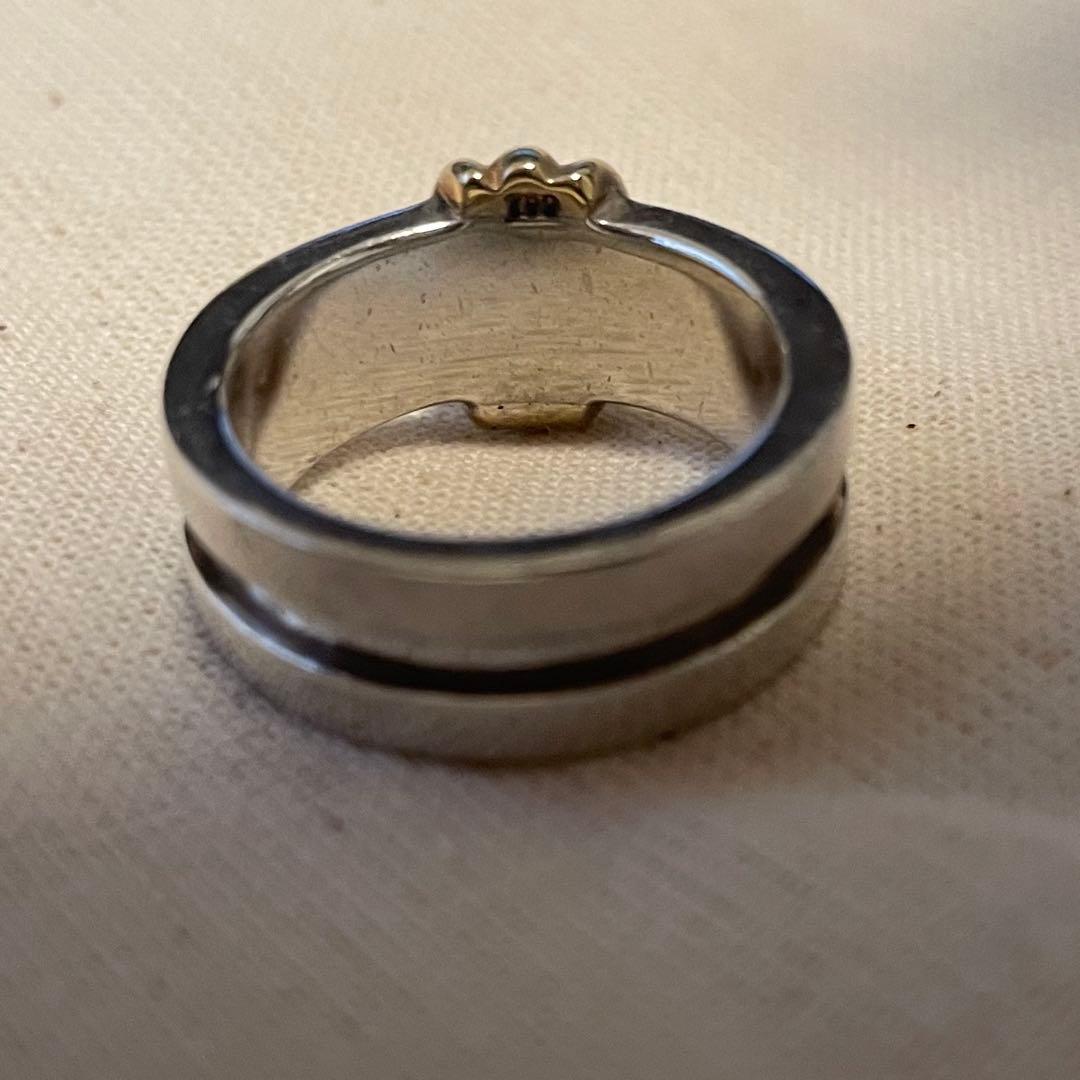 TIFFANY＆Co. ティファニー シルバー×ゴールド コンビリング