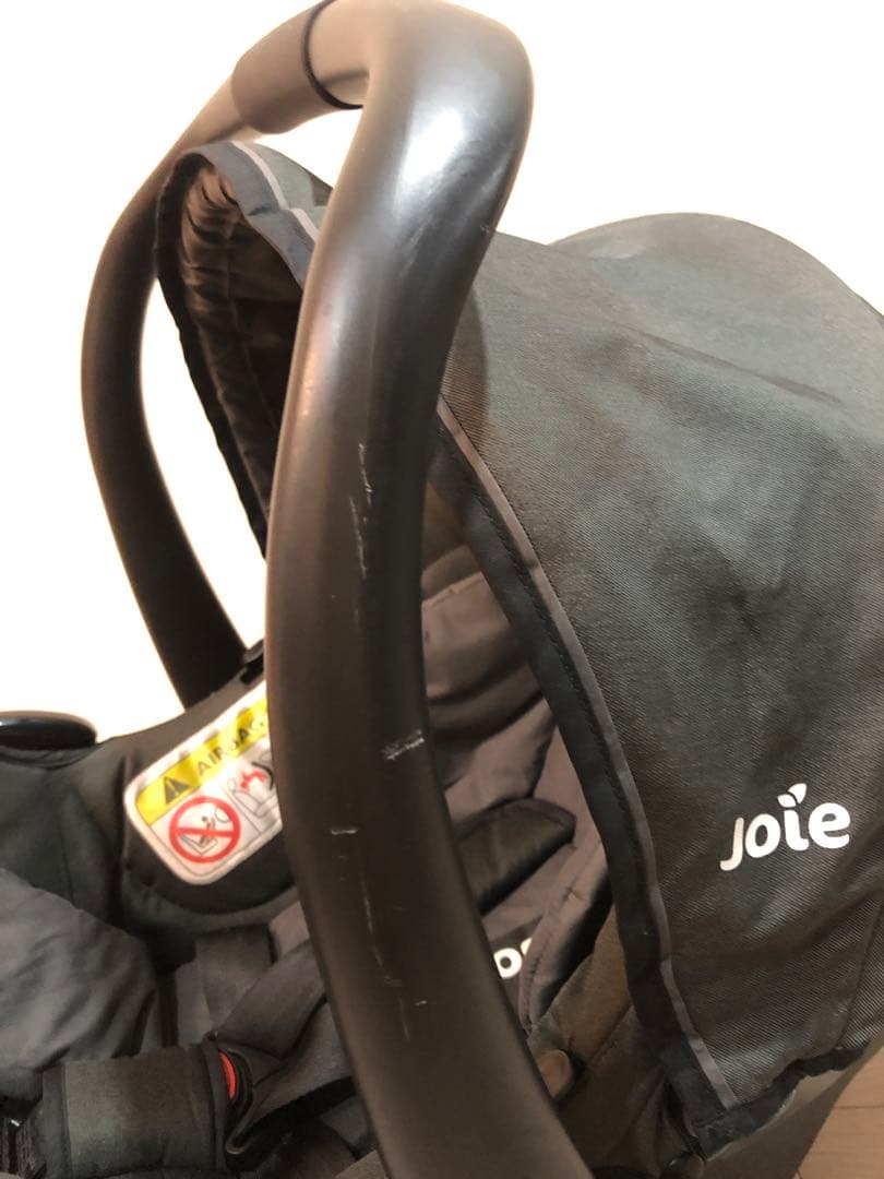 Joie ベビーシート ジェム（エンバー／グレー）【美品・箱付・クリーニング済】