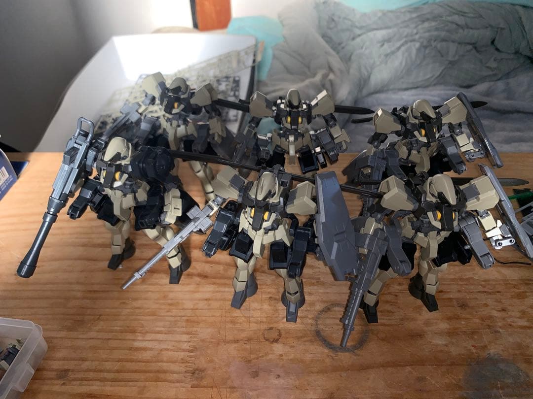 一*人様 限定値下げ！HGグレイズ地上用装備6体セット