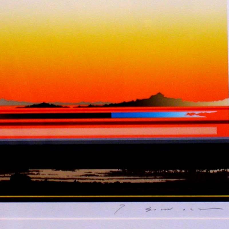 NaNa！☆ 沢田 哲郎 ☆「スカイスケープ」シルクスクリーン 　新品！