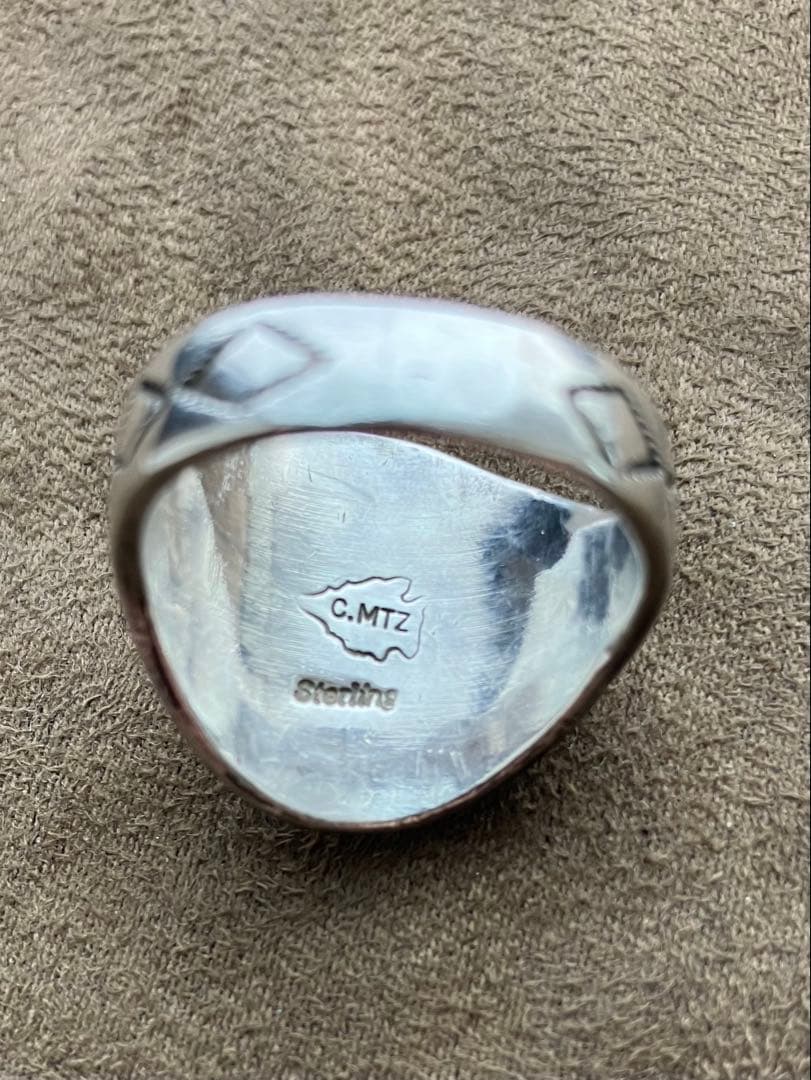 カルビンマルチネス ターコイズ　リング　ナンバーエイト　No.8