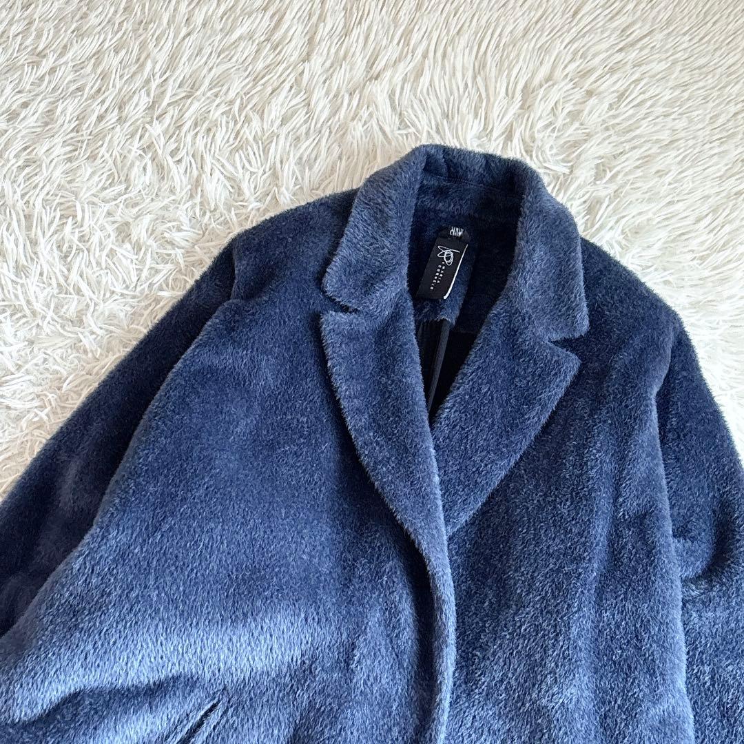 USA MARIA CORNEJO ワイド シャギー 起毛 コート ニューヨーク