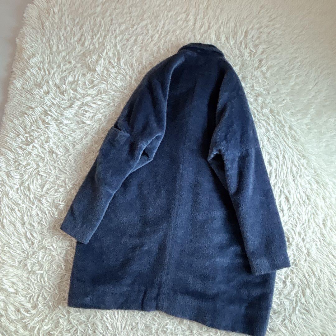 USA MARIA CORNEJO ワイド シャギー 起毛 コート ニューヨーク