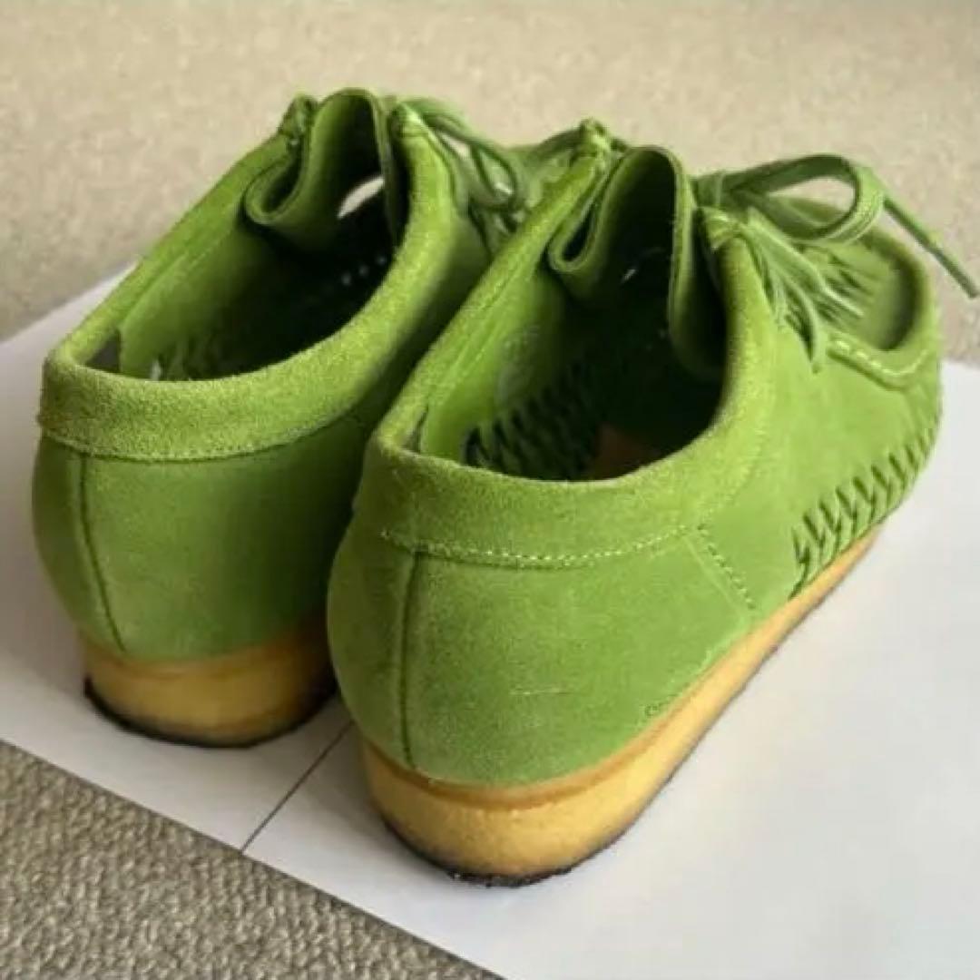 supreme × clarks Woven Wallabee グリーン