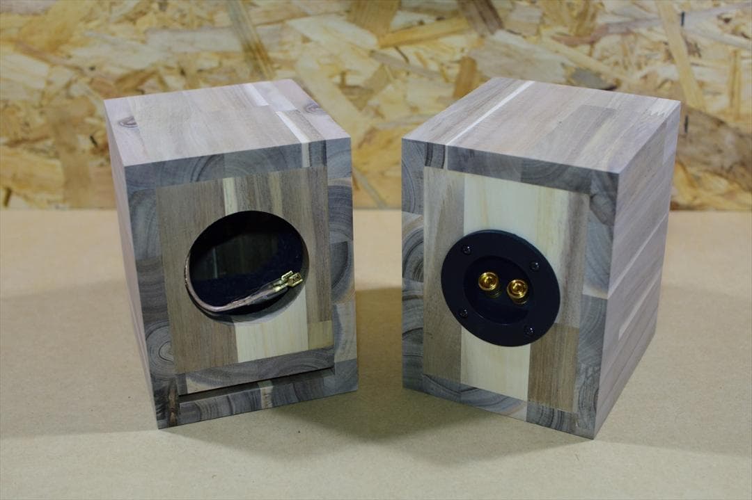 【BS-8・組立キット】長岡鉄男氏設計 バスレフ エンクロージャー 開口変更可